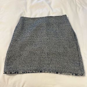 Blue Tweed Banana Republic suit skirt